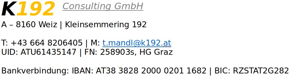 K192 Consulting GmbH